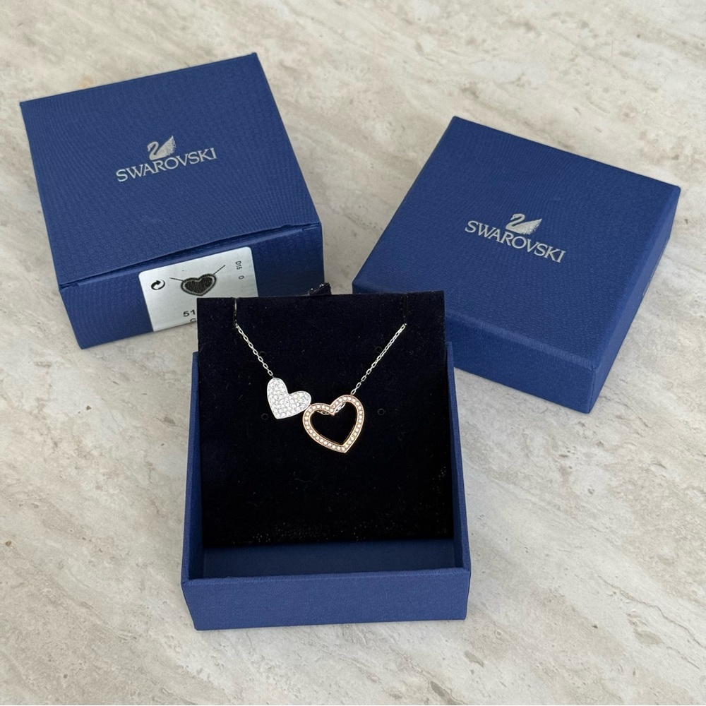 Swarovski Heart Pendant Necklace